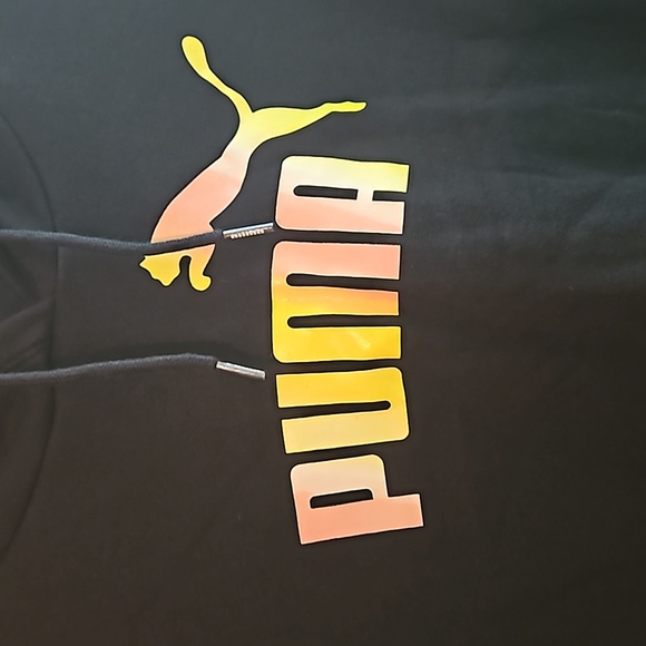 Womens crop puma hoodie - Picture 2 of 7